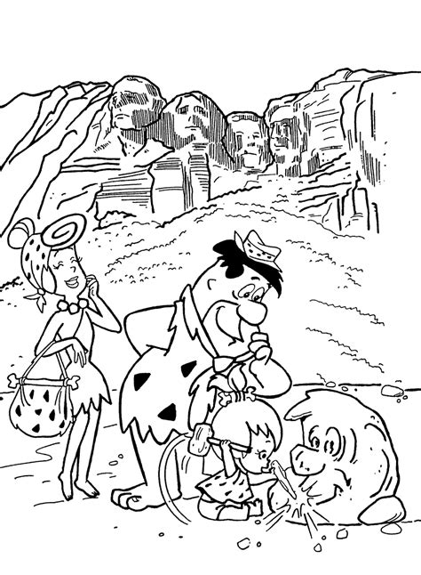 Flintstones Coloring Pages