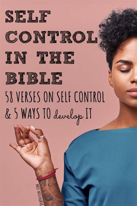 Self Control in the Bible | 58 Verses + 5 Ways to Develop It