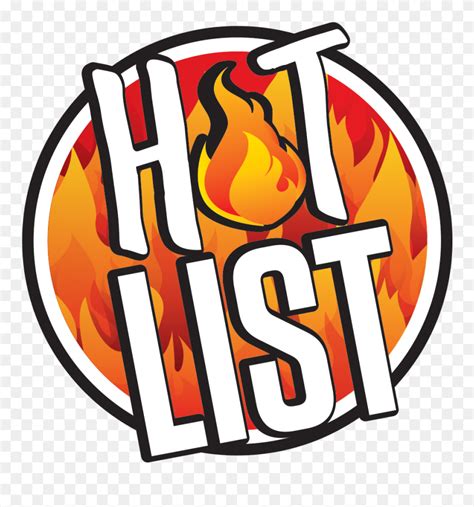 Hot List Button - Wordpress Clipart (#5660874) - PinClipart