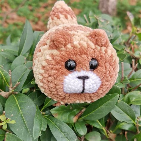 Вязаная игрушка амигуруми Кот Колобок - купить с доставкой по выгодным ...