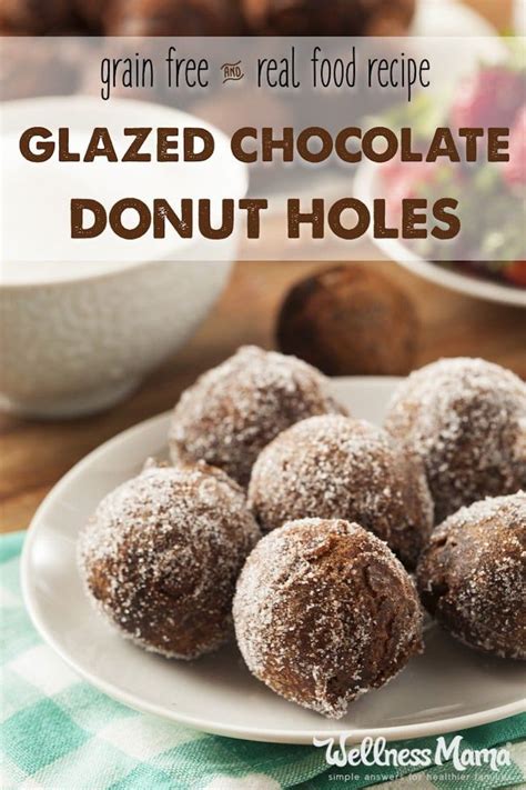 Glazed Chocolate Donut Holes | Recipe | Chocolate donuts holes, Real ...