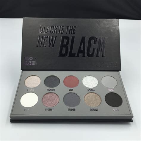 Makeup Obsession Black Is The New Black Eyeshadow Palette