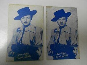 VIRGINIA CHRISTINE Folgers Coffee WESTERN Cowgirl Vintage Exhibition ...