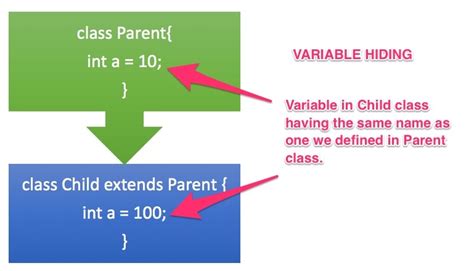 variable shadowing  variable hiding  java  examples java hungry