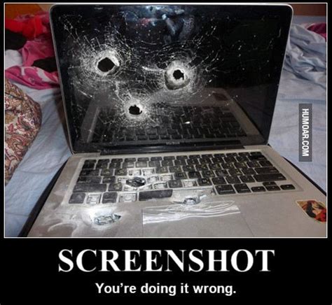 Screenshot, you're doing it wrong.