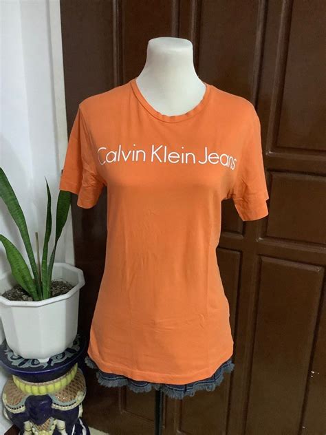 CALVIN KLEIN SHIRT, Women's Fashion, Tops, Shirts on Carousell