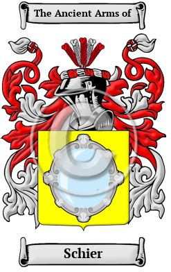 schier  meaning family history family crest coats  arms