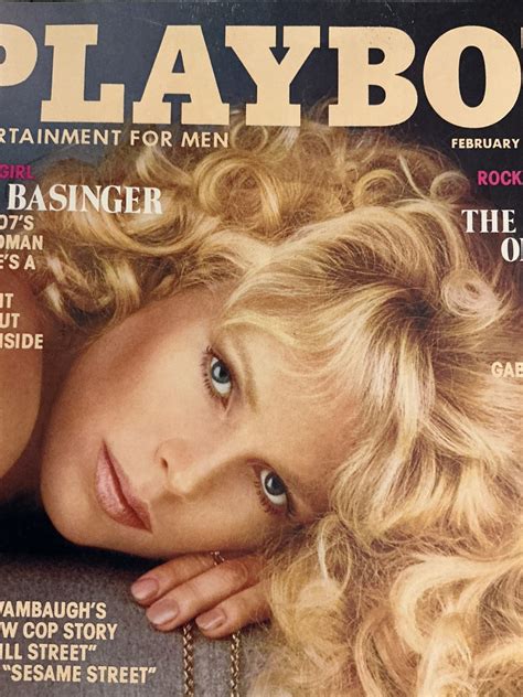 Playboy Magazine February 1983 - Kim Basinger -Melinda Mays - Women of