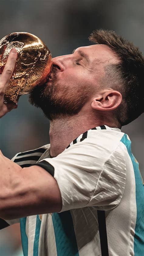 Lionel Messi, 2022, FIFA, World Cup, Sports, Trophy, Winner HD Phone ...