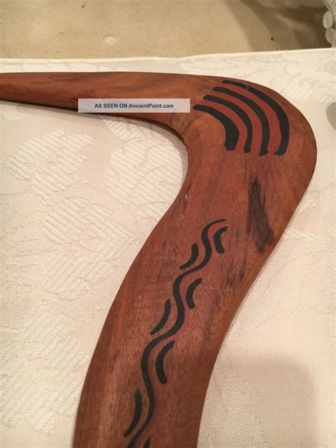 Authentic Boomerangs From Australia And Zealand Tribes