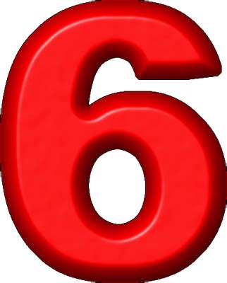 Red Number 6