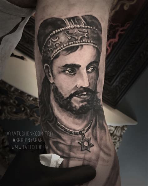 Татуировка / Соломон / в Днепропетровске | Black and grey tattoos ...
