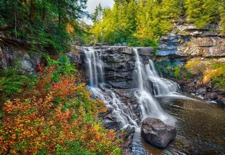 Blackwater falls - Waterfalls & Nature Background Wallpapers on Desktop ...