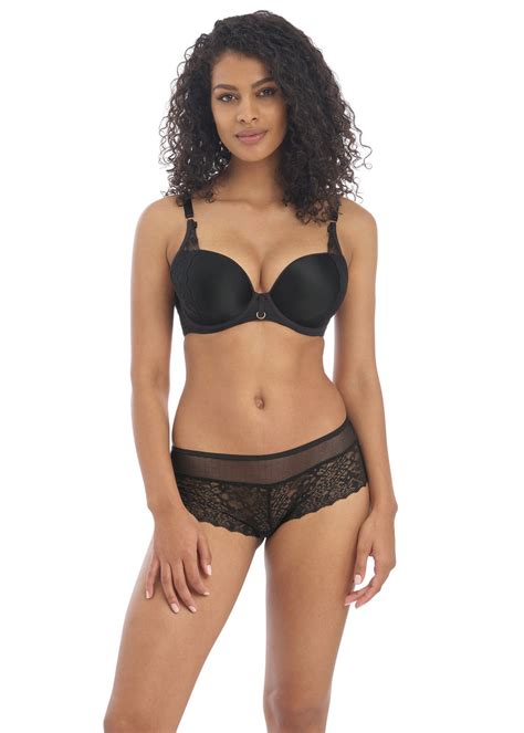 Freya Temptress Moulded Plunge Bra Black