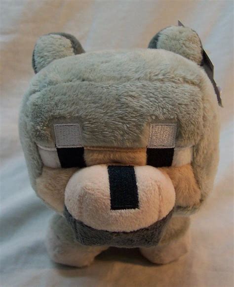 Minecraft OVERWORLD BABY WOLF 8" Plush STUFFED ANIMAL Toy NEW | #1962806824