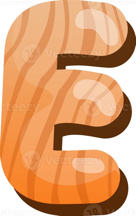 wooden alphabet cute letter   png