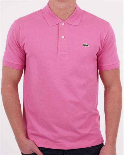 Lacoste Classic Polo Shirt Reseda Pink - 80s Casual Classics