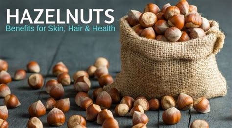 Benefits of Hazelnuts: Skin, Hair, Health - Quillcraze