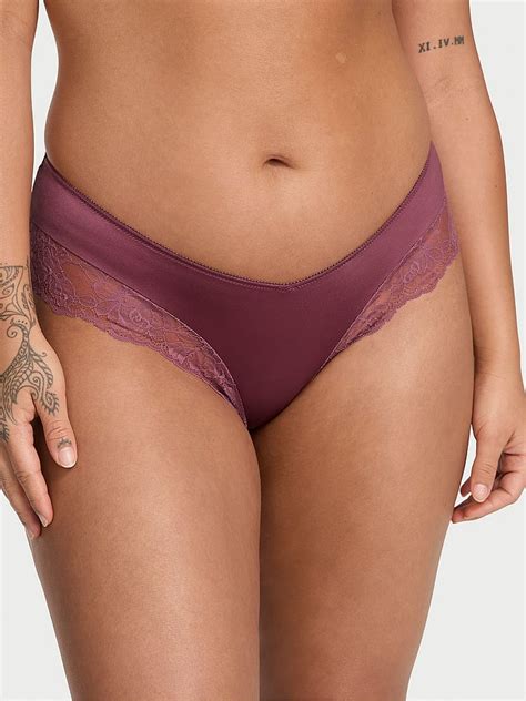 Purple Vapor Cheeky Rose Lace Trim Knickers | Victoria's Secret UK
