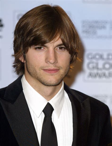 Ashton Kutcher Long Hair | Uphairstyle