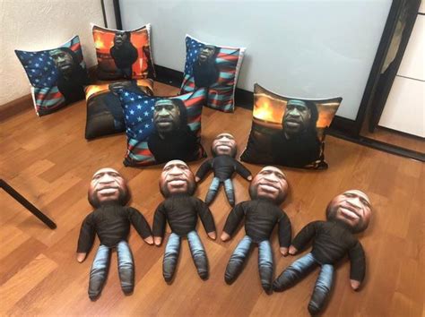 George Floyd Plush Doll - Bizarre George Floyd Stress Dolls Designed By ...