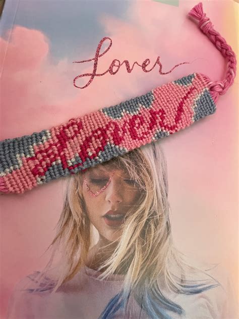 I made a Lover friendship bracelet 💖 : r/TaylorSwift