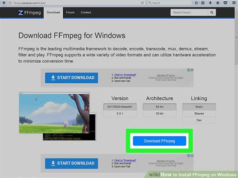 How to Install FFmpeg on Windows: 10 Steps (with Pictures)