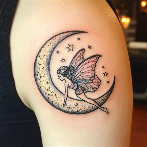 Whimsy in Ink: Exploring the Magic of Dainty Fairy Tattoos for Women ...