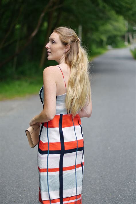 striped linen dress - One Brass Fox