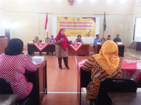 sosialisasi  simulasi pola asuh anak  remaja paar website