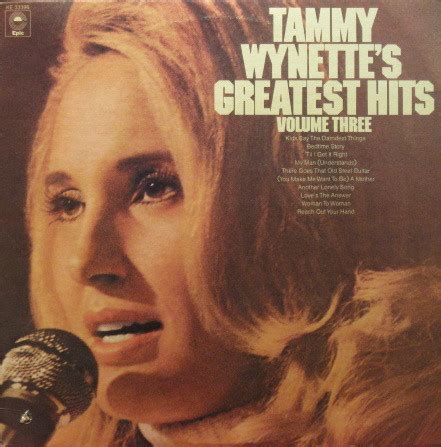 Tammy Wynette – Tammy Wynette's Greatest Hits Volume Three (1975, Vinyl ...