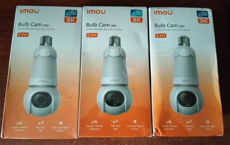 IP Wi-Fi камера Imou Bulb cam 5mp E27: 1 370 грн. - Прочая ТВ ...