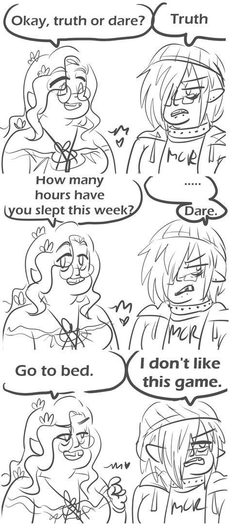 Truth Or Dare by luucalio on DeviantArt