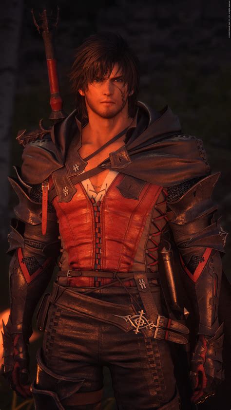 My god the details of Clive’s armor is so beautiful : r/FFXVI