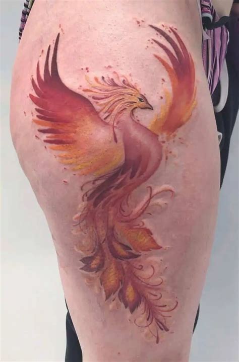 40+ Watercolor Phoenix Tattoo Ideas Phoenix Tattoo Sleeve, Phoenix ...