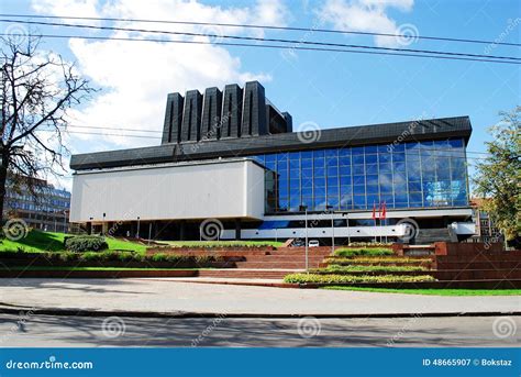 Lithuanian National Opera and Ballet Theatre. Vilnius Editorial ...