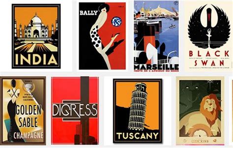 How to do an Art Deco poster | Pôster art déco, Pôsteres art deco, Art deco