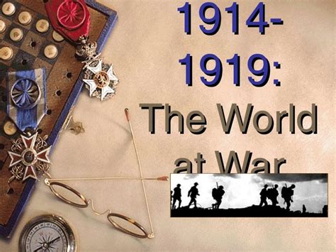 1914 1919 the world war