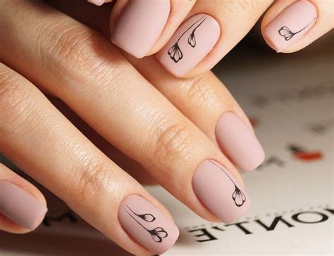 Дизайн Ногтей Светлый Цвет С Рисунком — Richnail.ru