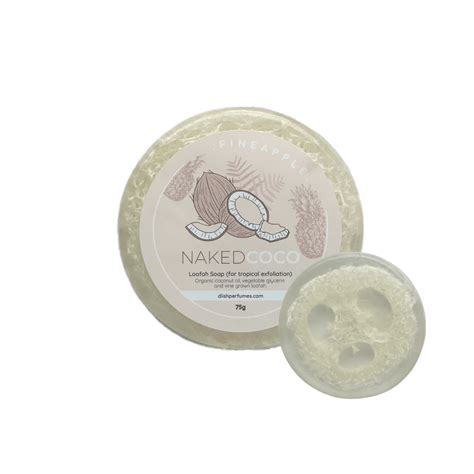 Naked Coco Loofah Soaps | Exfoliating Tropically Perfumed Soap