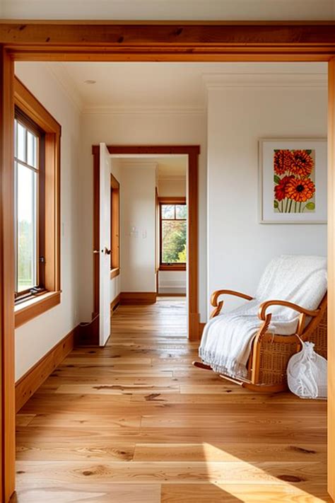 40+ Cozy White Walls with Wood Trim Designs