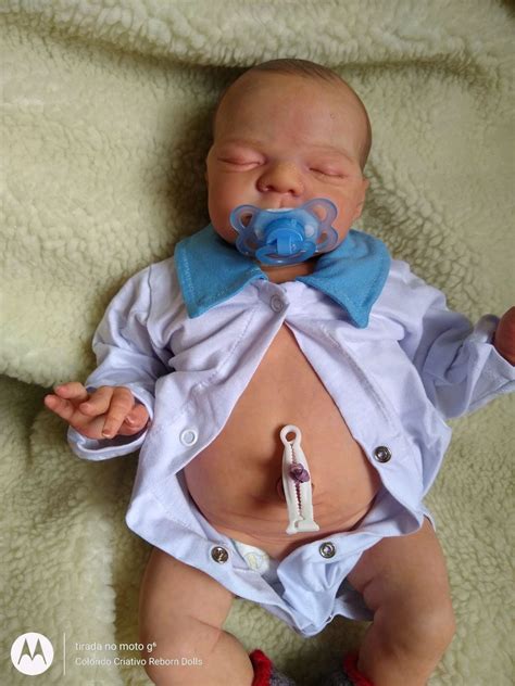 Bebê Reborn De Papel Menino - 8