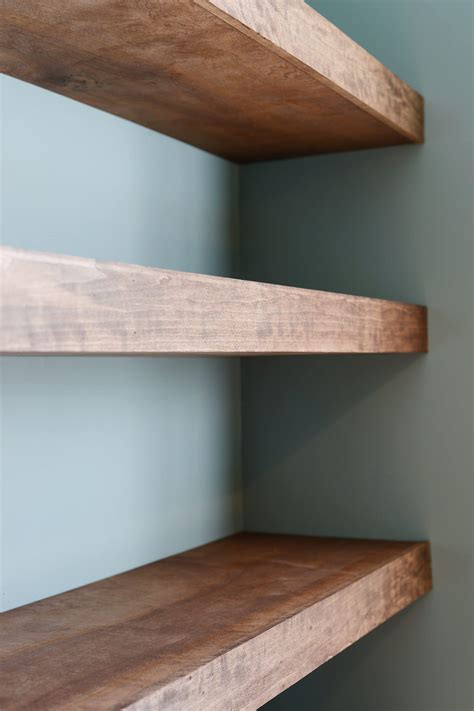 DIY Floating Shelves for Easy Storage - Yellow Brick Home