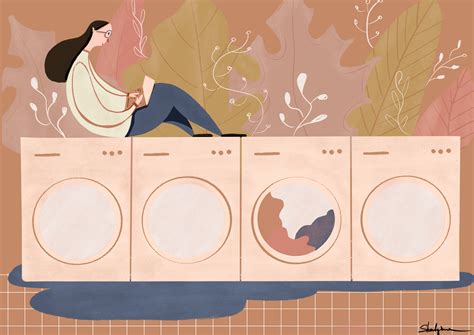 Иллюстрация Стирка в стиле скетчи | Illustrators.ru