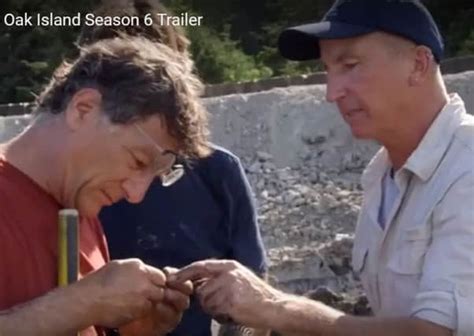 Treasure hunter Gary Drayton finds gold on the mysterious Oak Island for History Channel show