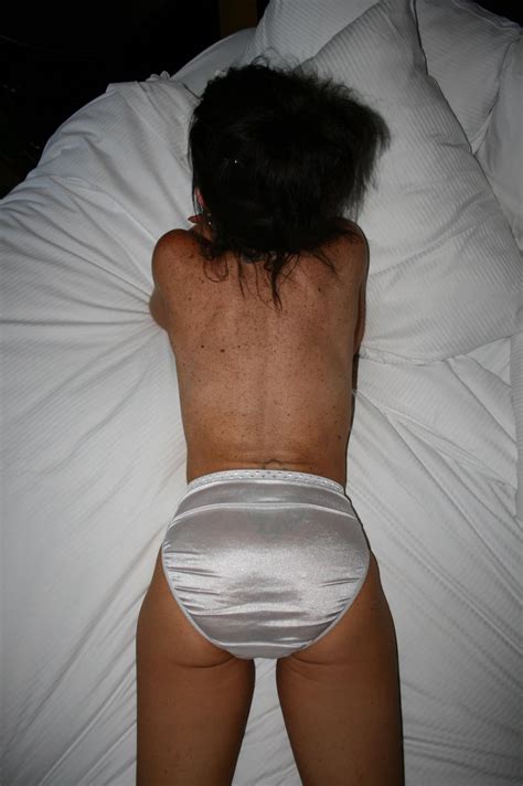 petite tx milf wearing vintage white satin panties rsatinpanty