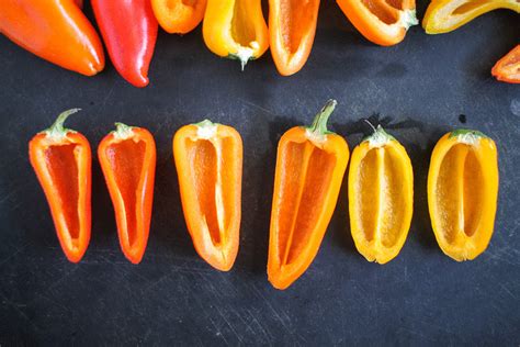 Sweet Peppers Stuffed with Cheesy Spinach Dip - thekittchen