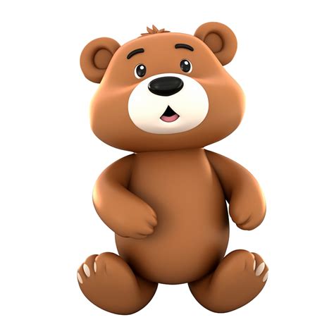 AI generated Bear png isolated on transparent background 35982153 PNG