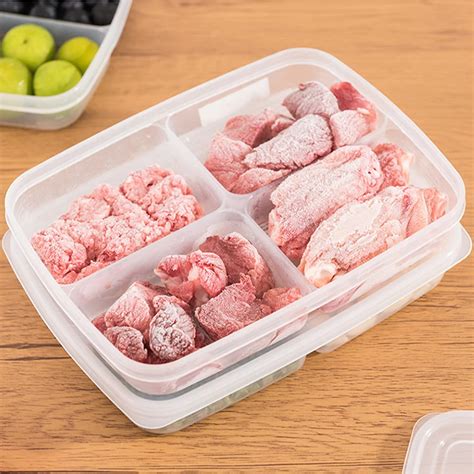 4 Grid Meat Storage Box - AYP.LK | Online Shopping Site. Best Deals and ...