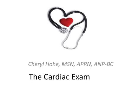 PPT - The Cardiac Exam PowerPoint Presentation, free download - ID:2085121